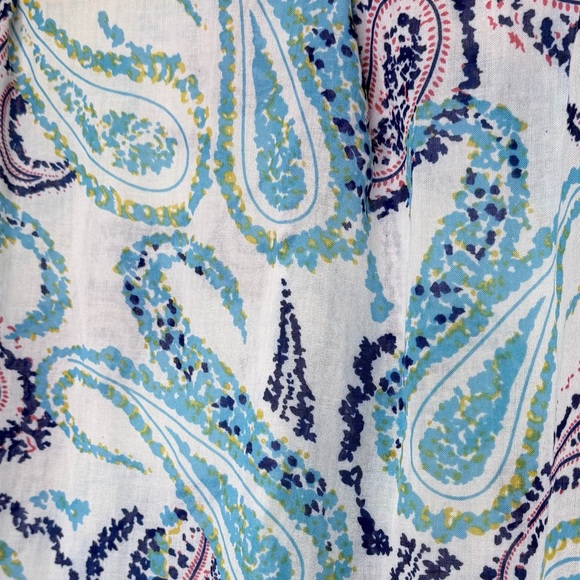 Matilda Jane White, Blue & Yellow Paisley Print - Picture 7 of 8